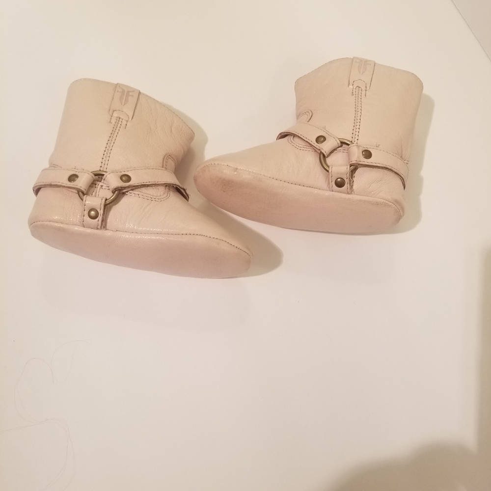 Pink Frye harness boots sz 3m